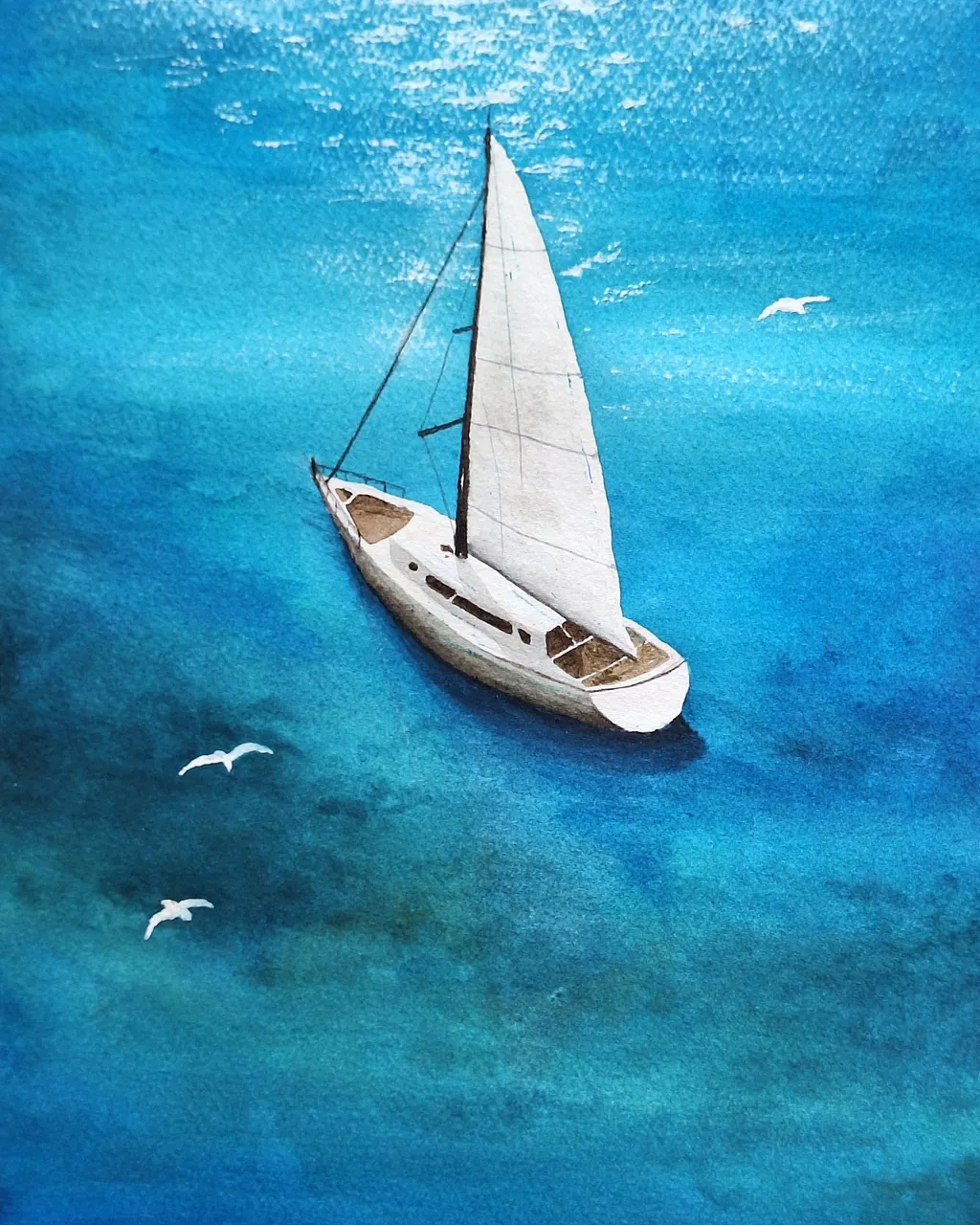 En Voile — A Single Sail